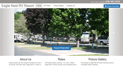Desktop Screenshot of eaglenestrv.com
